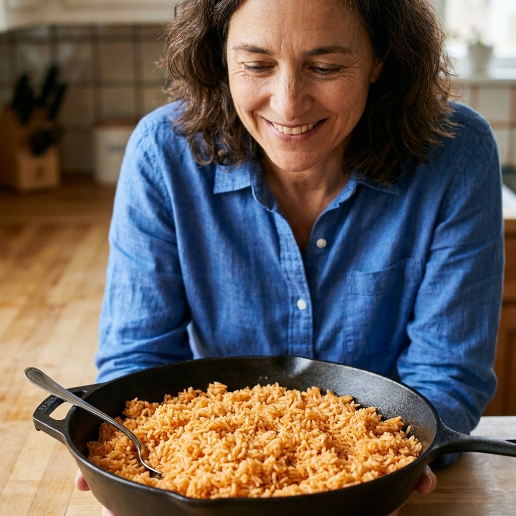 Authentic Mexican Red Rice (Arroz Rojo)